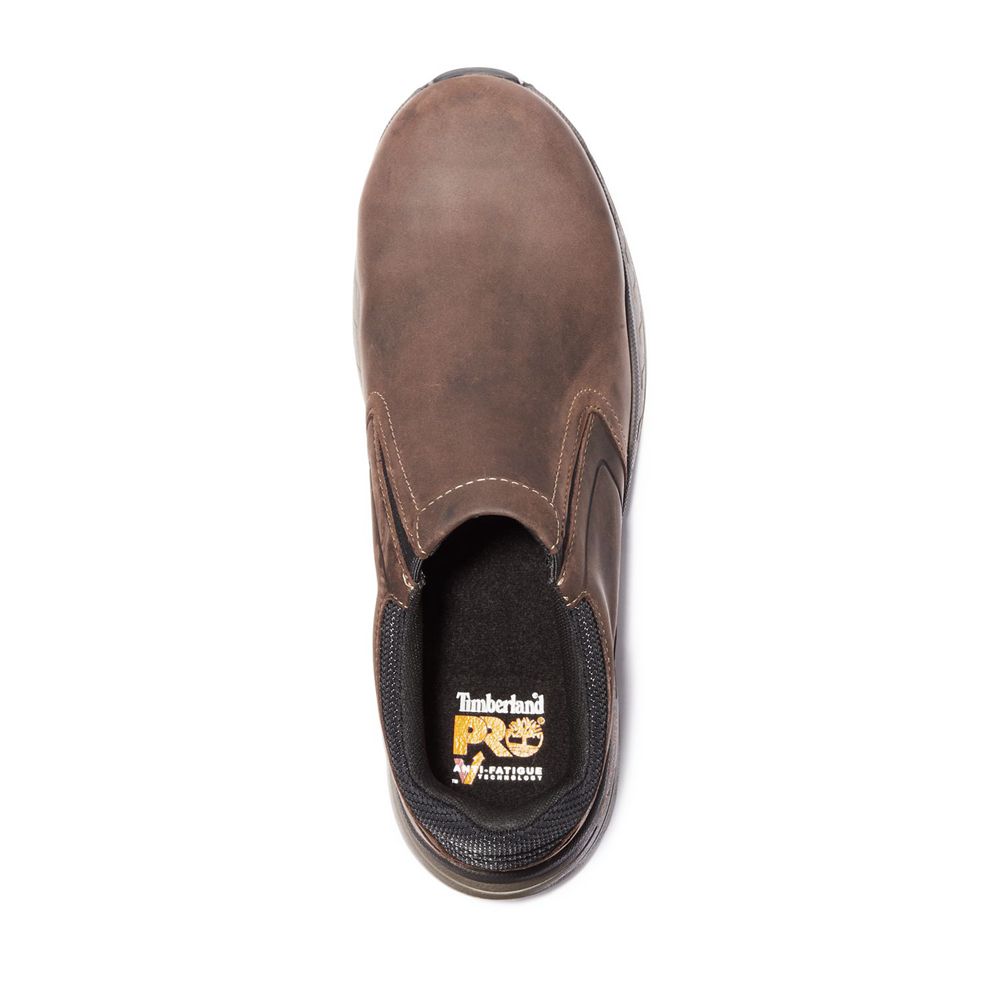 Pantofi De Lucru Timberland Dama Maro - Pro® Drivetrain Comp Toe Slip-On - Romania - LTEUIO167